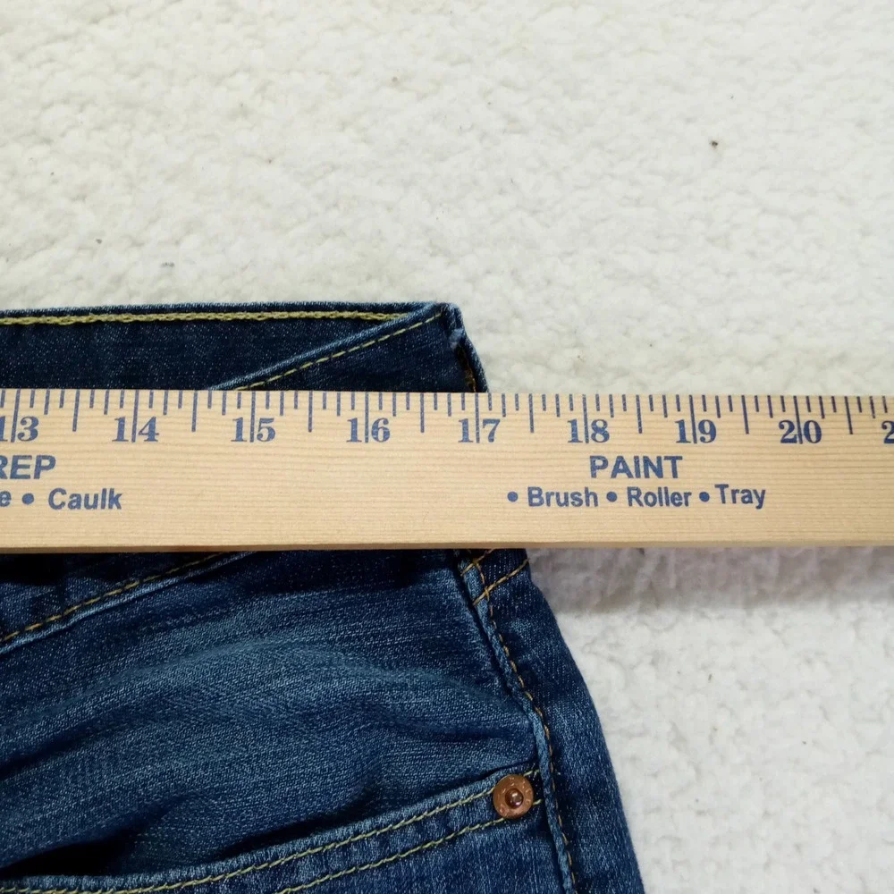 Levi Strauss 514 Mens Straight Fit Jeans Dark Wash W34 L30‎